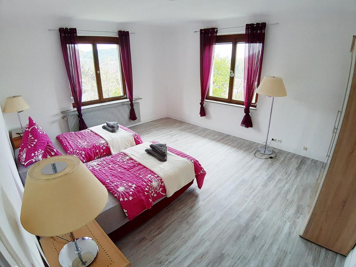 Ferienwohnung Albstadt Panorama Exterior foto