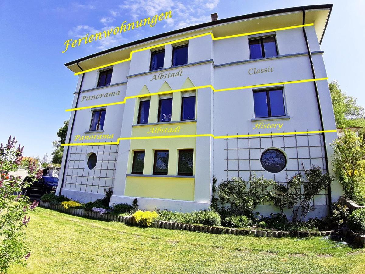 Ferienwohnung Albstadt Panorama Exterior foto